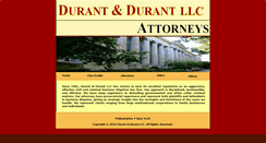 Desktop Screenshot of durantlaw.com